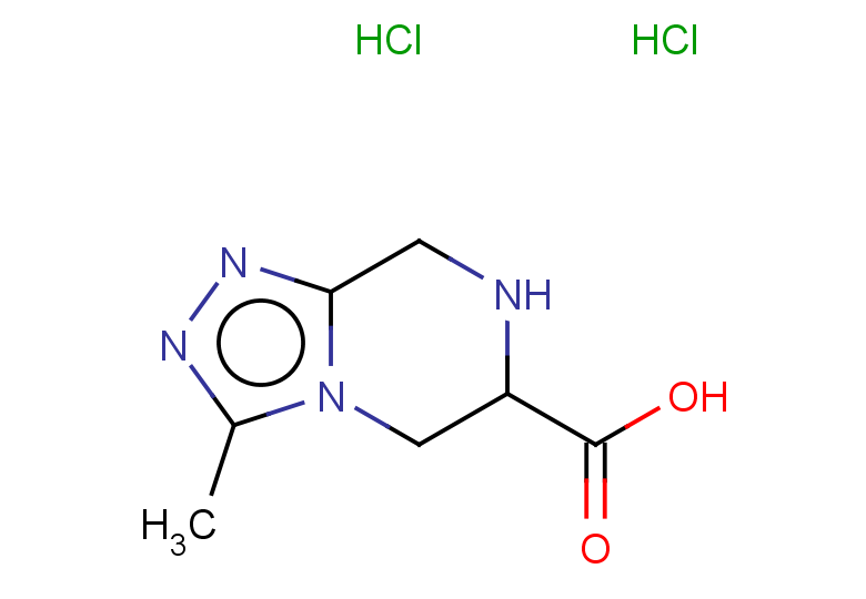 3-methyl-5H,6H,7H,8H-[1,2,4]triazolo[4,3-a]pyrazine-6-carboxylic acid dihydrochloride