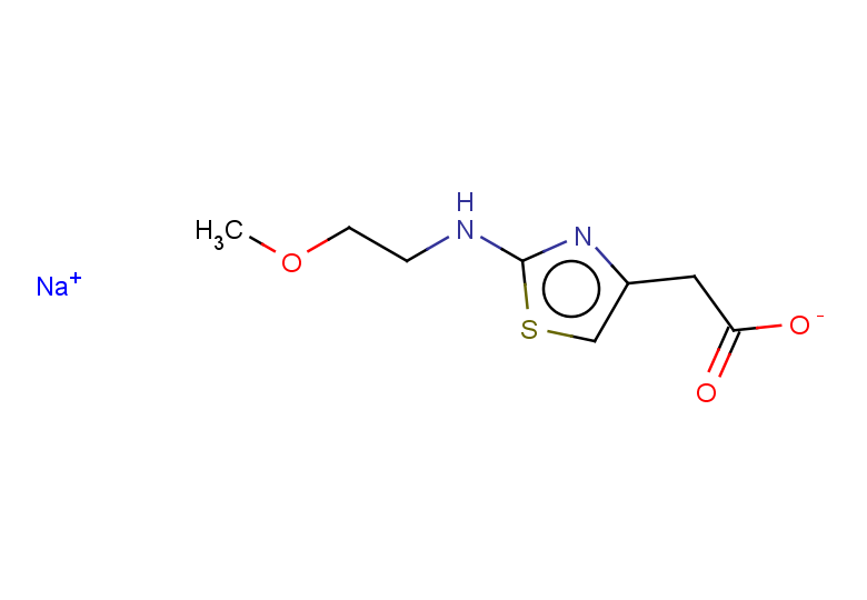 sodium 2-{2-[(2-methoxyethyl)amino]-1,3-thiazol-4-yl}acetate