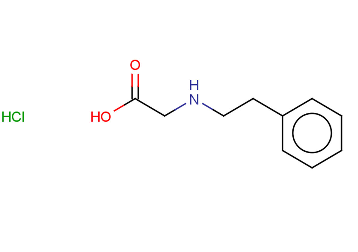 2-[(2-phenylethyl)amino]acetic acid hydrochloride