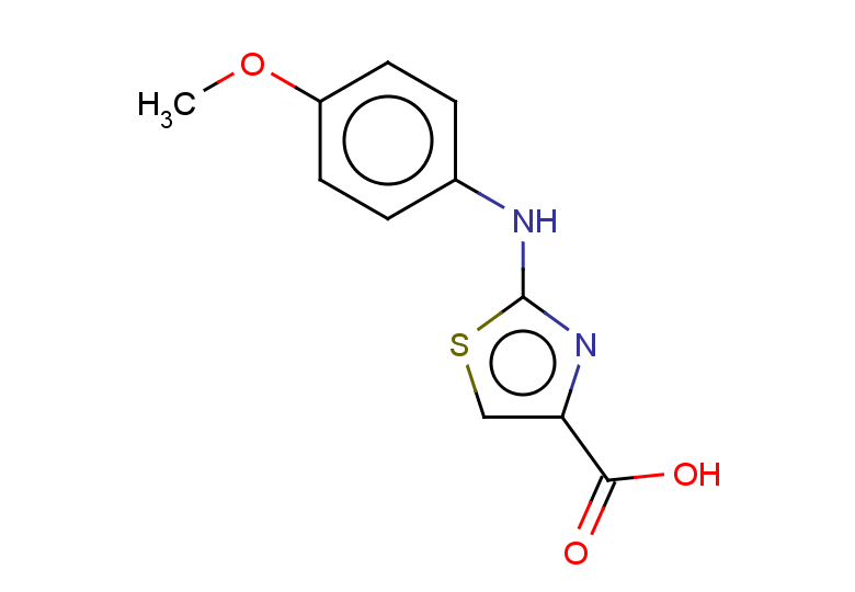2-[(4-methoxyphenyl)amino]-1,3-thiazole-4-carboxylic acid