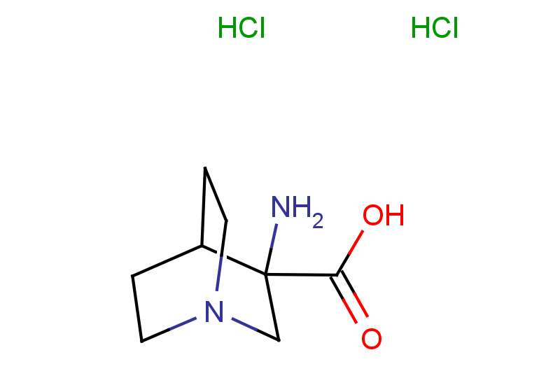 3-amino-1-azabicyclo[2.2.2]octane-3-carboxylic acid dihydrochloride