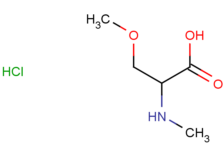 3-methoxy-2-(methylamino)propanoic acid hydrochloride