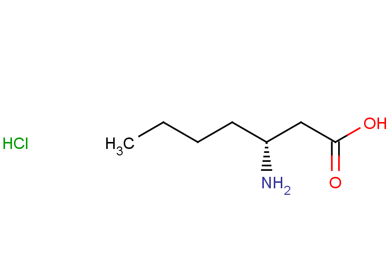 (3R)-3-aminoheptanoic acid hydrochloride