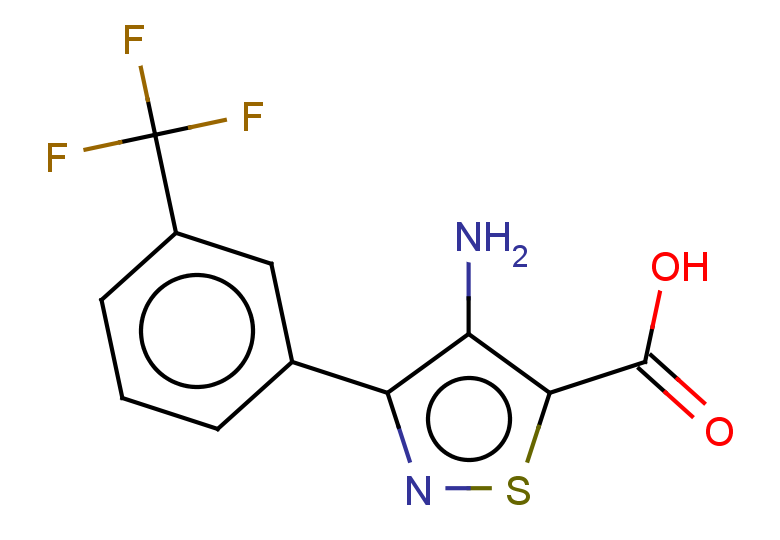 4-amino-3-[3-(trifluoromethyl)phenyl]-1,2-thiazole-5-carboxylic acid