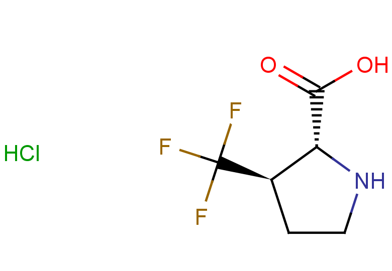 rac-(2R,3R)-3-(trifluoromethyl)pyrrolidine-2-carboxylic acid hydrochloride, trans