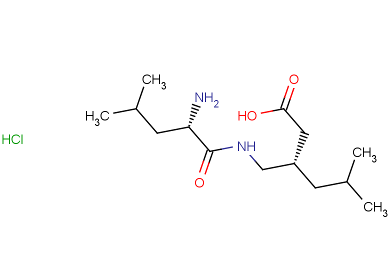 (3S)-3-{[(2S)-2-amino-4-methylpentanamido]methyl}-5-methylhexanoic acid hydrochloride