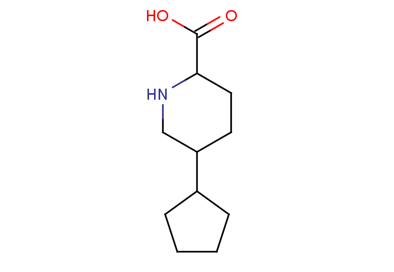 5-cyclopentylpiperidine-2-carboxylic acid, Mixture of diastereomers