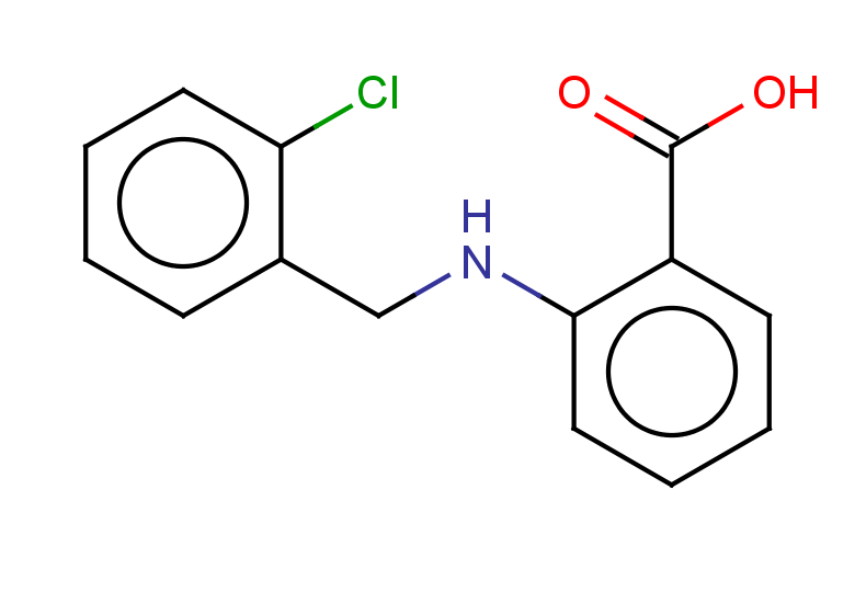 2-{[(2-chlorophenyl)methyl]amino}benzoic acid