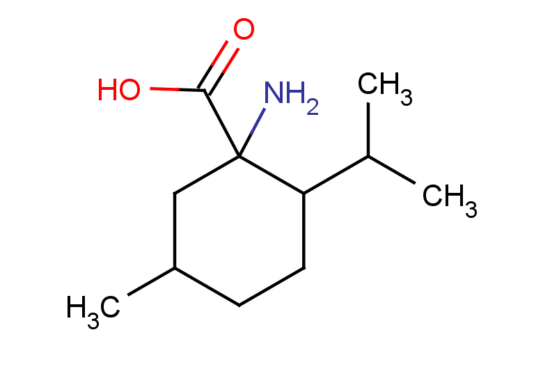 1-amino-5-methyl-2-(propan-2-yl)cyclohexane-1-carboxylic acid