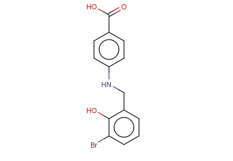 4-{[(3-bromo-2-hydroxyphenyl)methyl]amino}benzoic acid