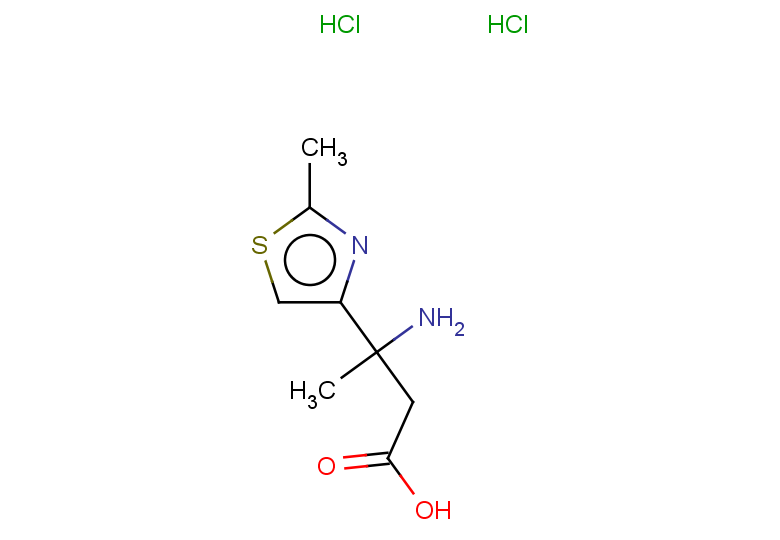 3-amino-3-(2-methyl-1,3-thiazol-4-yl)butanoic acid dihydrochloride