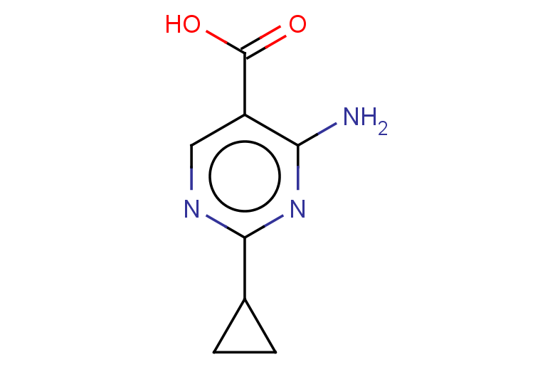 4-amino-2-cyclopropylpyrimidine-5-carboxylic acid