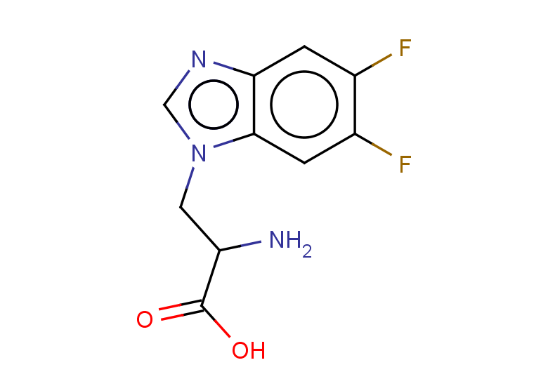 2-amino-3-(5,6-difluoro-1H-1,3-benzodiazol-1-yl)propanoic acid