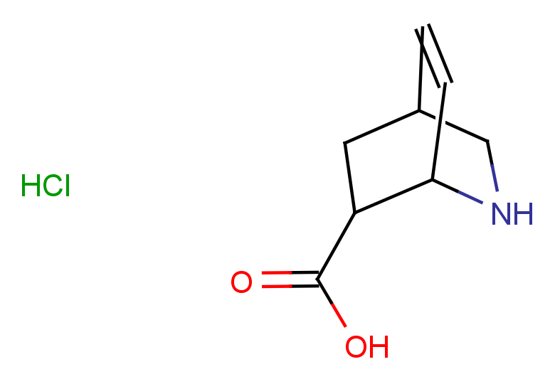 2-azabicyclo[2.2.2]oct-7-ene-6-carboxylic acid hydrochloride