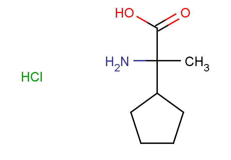 2-amino-2-cyclopentylpropanoic acid hydrochloride