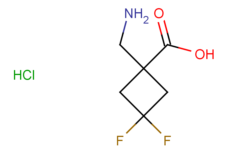 1-(aminomethyl)-3,3-difluorocyclobutane-1-carboxylic acid hydrochloride
