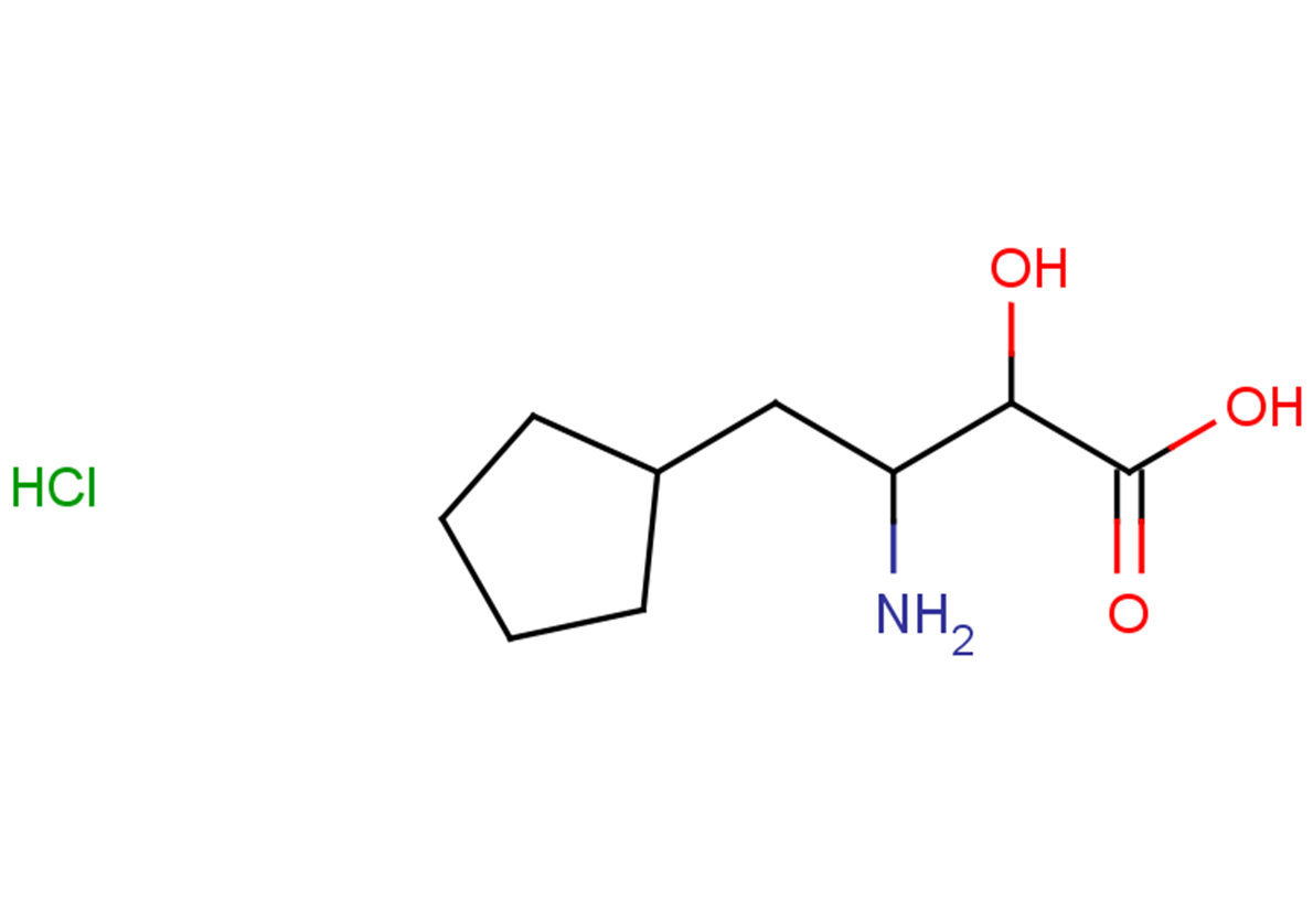 3-amino-4-cyclopentyl-2-hydroxybutanoic acid hydrochloride