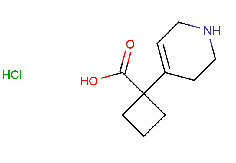 1-(1,2,3,6-tetrahydropyridin-4-yl)cyclobutane-1-carboxylic acid hydrochloride