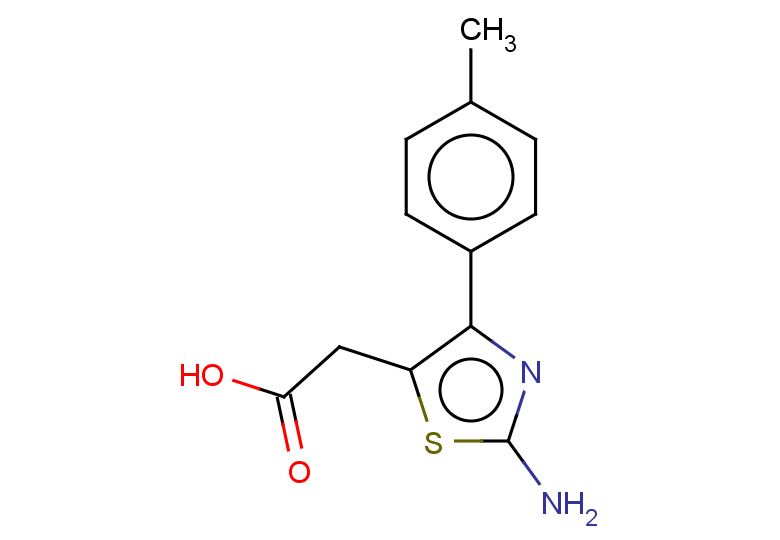 2-[2-amino-4-(4-methylphenyl)-1,3-thiazol-5-yl]acetic acid