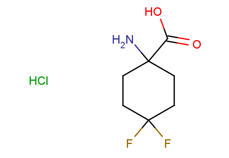 1-amino-4,4-difluorocyclohexane-1-carboxylic acid hydrochloride