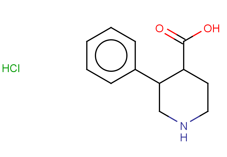 3-phenylpiperidine-4-carboxylic acid hydrochloride, Mixture of diastereomers