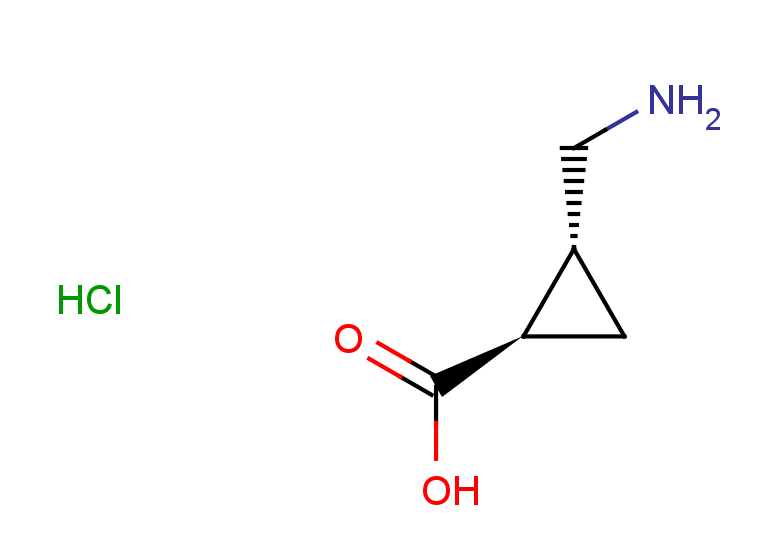 rac-(1R,2R)-2-(aminomethyl)cyclopropane-1-carboxylic acid hydrochloride, trans