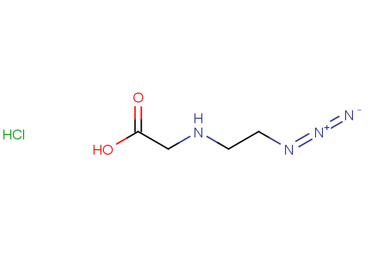 2-[(2-azidoethyl)amino]acetic acid hydrochloride