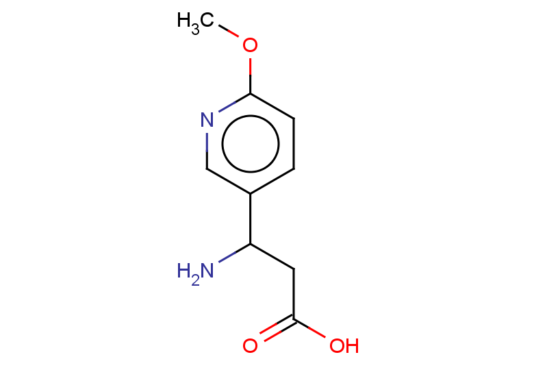 3-amino-3-(6-methoxypyridin-3-yl)propanoic acid