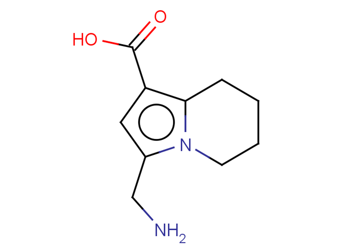 3-(aminomethyl)-5,6,7,8-tetrahydroindolizine-1-carboxylic acid