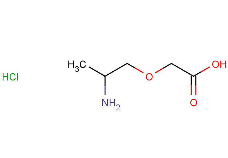 2-(2-aminopropoxy)acetic acid hydrochloride