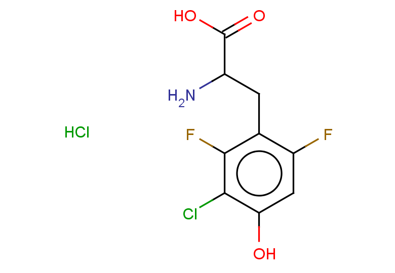 2-amino-3-(3-chloro-2,6-difluoro-4-hydroxyphenyl)propanoic acid hydrochloride