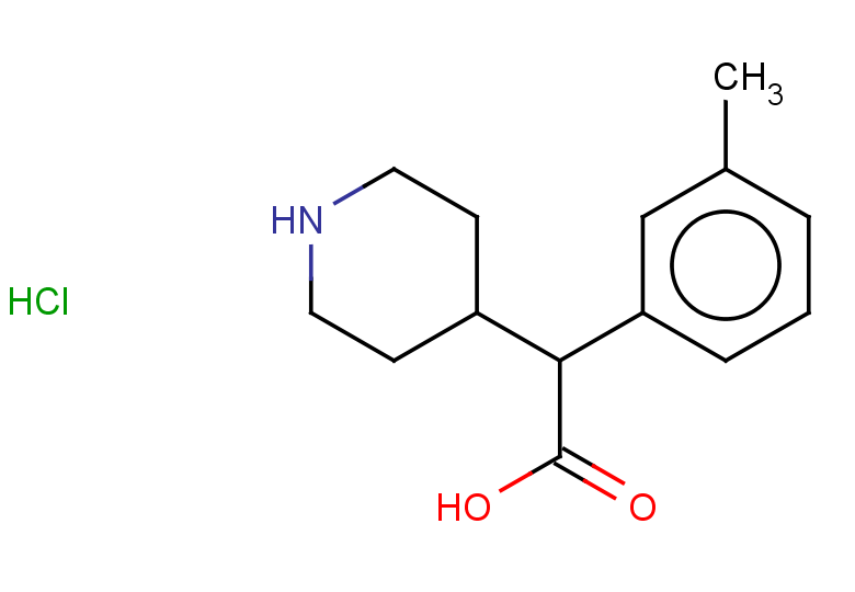2-(3-methylphenyl)-2-(piperidin-4-yl)acetic acid hydrochloride