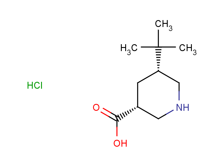 rac-(3R,5R)-5-tert-butylpiperidine-3-carboxylic acid hydrochloride, cis