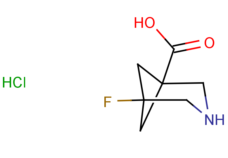 5-fluoro-3-azabicyclo[3.1.1]heptane-1-carboxylic acid hydrochloride