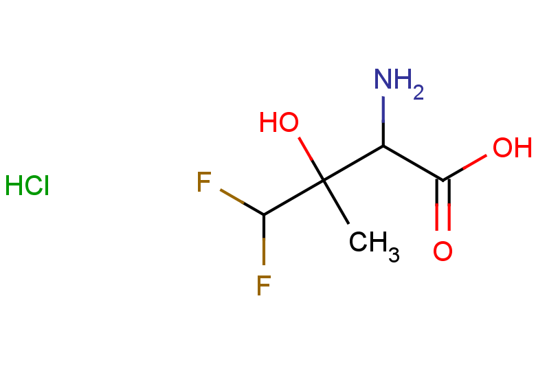 2-amino-4,4-difluoro-3-hydroxy-3-methylbutanoic acid hydrochloride