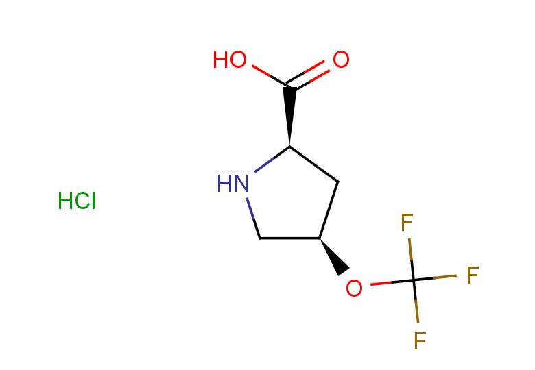 (2R,4R)-4-(trifluoromethoxy)pyrrolidine-2-carboxylic acid hydrochloride