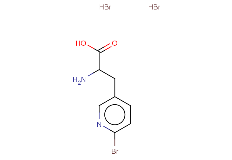2-amino-3-(6-bromopyridin-3-yl)propanoic acid dihydrobromide