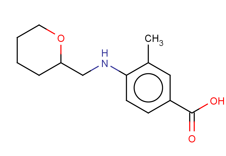 3-methyl-4-{[(oxan-2-yl)methyl]amino}benzoic acid
