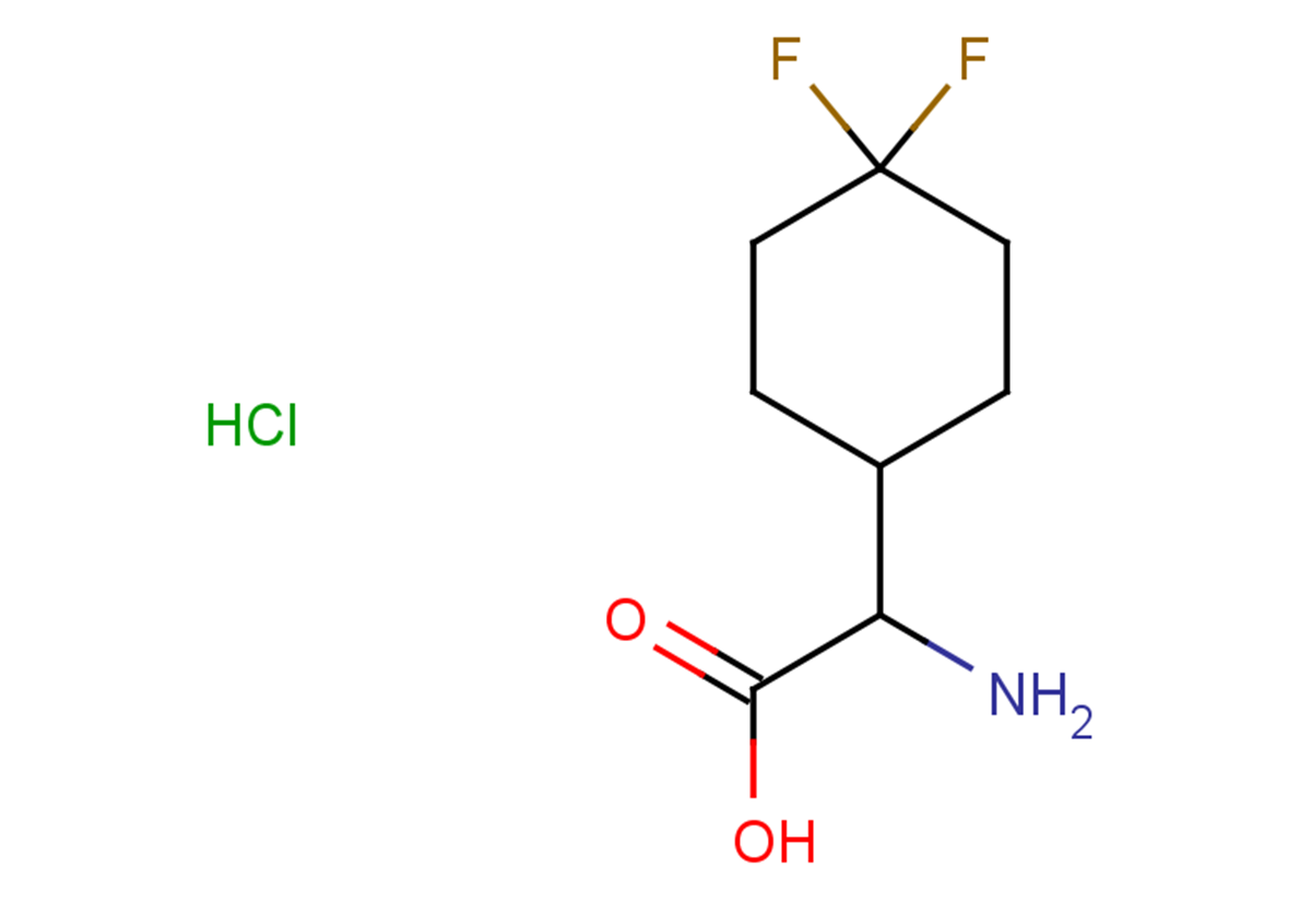 2-amino-2-(4,4-difluorocyclohexyl)acetic acid hydrochloride