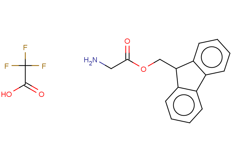 (9H-fluoren-9-yl)methyl 2-aminoacetate, trifluoroacetic acid