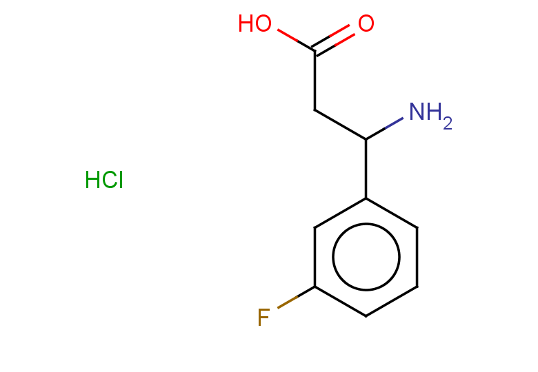 3-amino-3-(3-fluorophenyl)propanoic acid hydrochloride