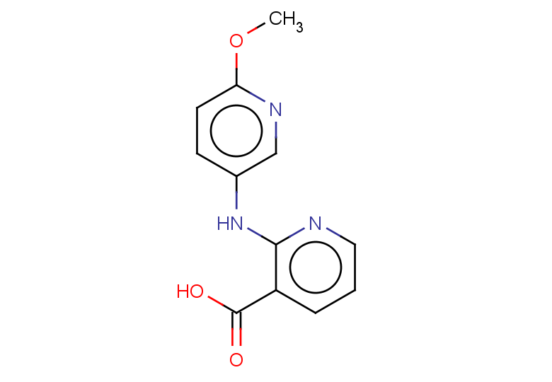 2-[(6-methoxypyridin-3-yl)amino]pyridine-3-carboxylic acid
