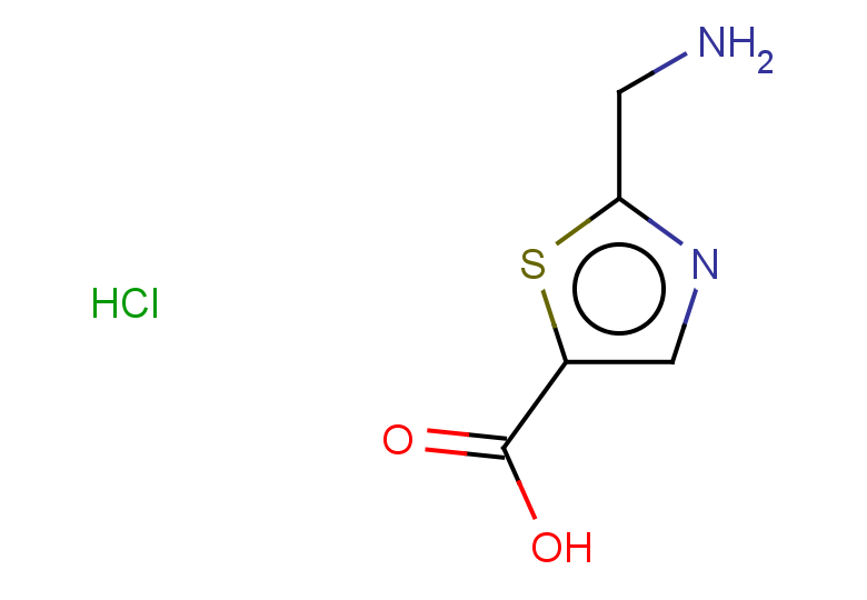 2-(aminomethyl)-1,3-thiazole-5-carboxylic acid hydrochloride