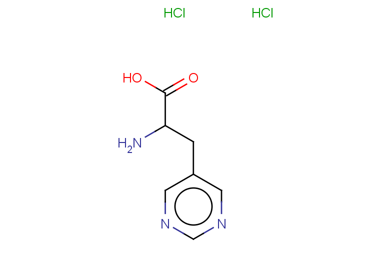 2-amino-3-(pyrimidin-5-yl)propanoic acid dihydrochloride
