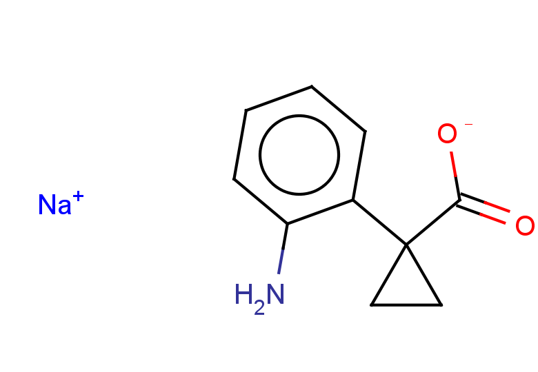 sodium 1-(2-aminophenyl)cyclopropane-1-carboxylate
