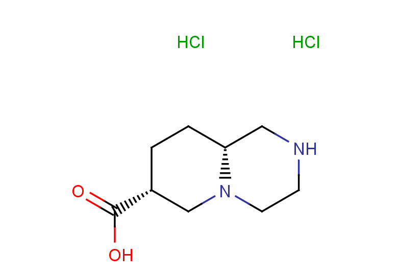 rac-(7R,9aR)-octahydro-1H-pyrido[1,2-a]pyrazine-7-carboxylic acid dihydrochloride, cis