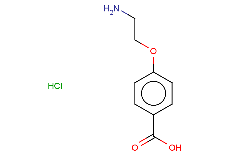 4-(2-aminoethoxy)benzoic acid hydrochloride