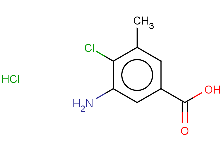 3-amino-4-chloro-5-methylbenzoic acid hydrochloride