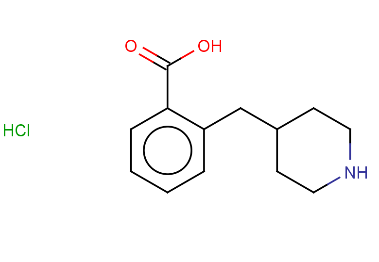2-[(piperidin-4-yl)methyl]benzoic acid hydrochloride