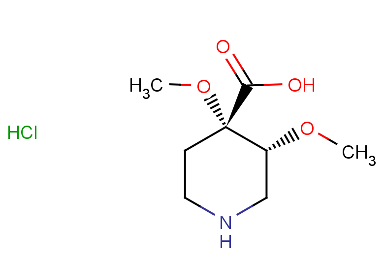 rac-(3R,4S)-3,4-dimethoxypiperidine-4-carboxylic acid hydrochloride